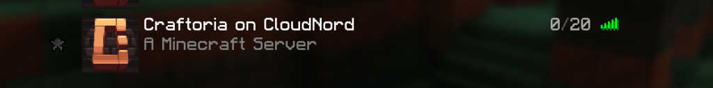 Minecraft server connection successful - server is alive