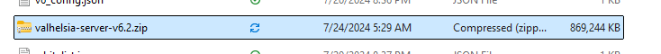 Creating ZIP file for Minecraft server update with meaningful filename