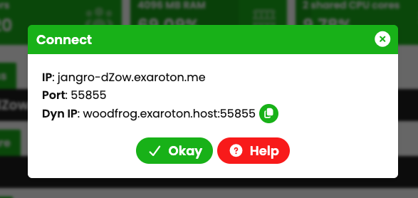 Connect Button Details