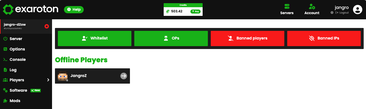 Players Interface