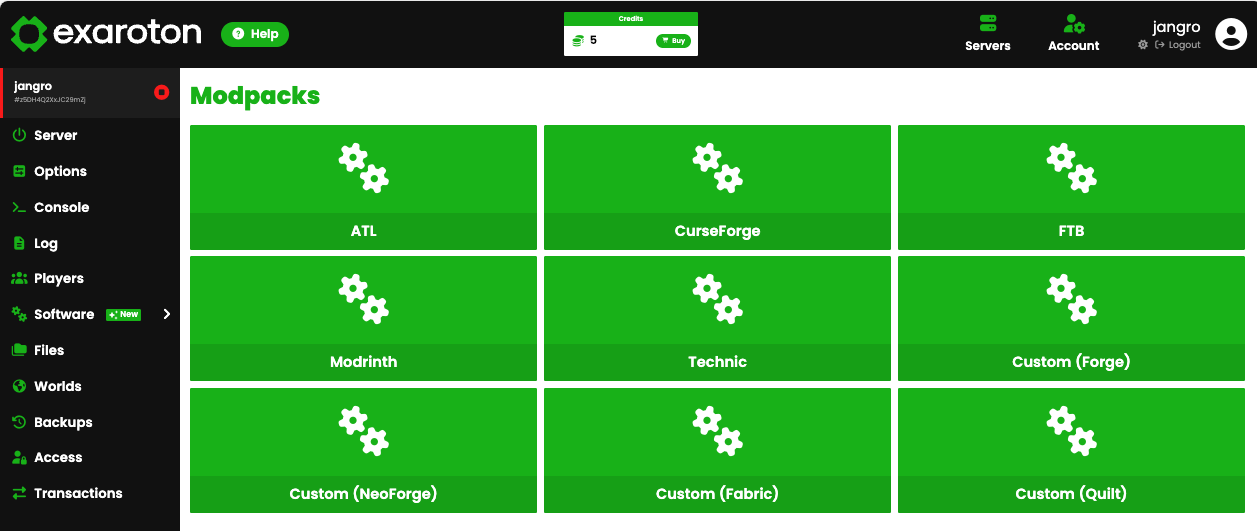 Software Page